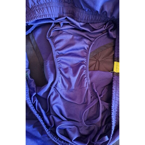 Nike Tempo Dri-Fit Blue and Lime Shorts RN#56323 Size Large Running Active - Picture 6 of 12